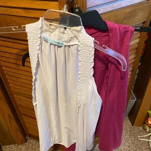 Maurices layering vests bundle of two Size small